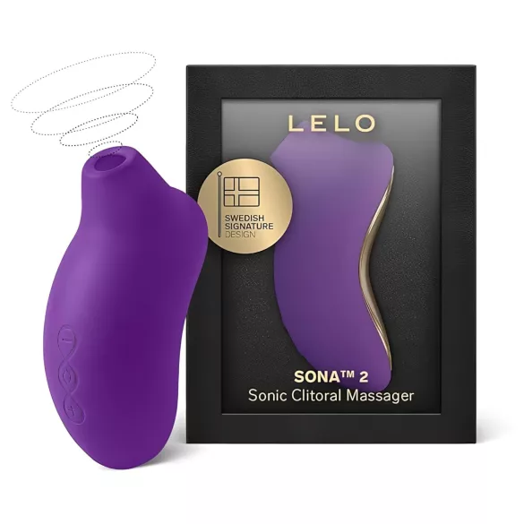 LELO Sona 2 - klitora stimulators ar skaņas viļņiem violets
