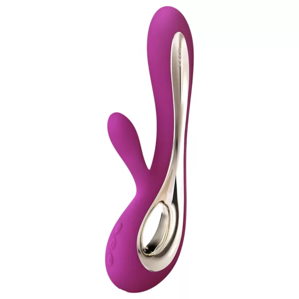 LELO Soraya 2 - ūdensizturīgs vibrators ar klitora stimulatoru violets