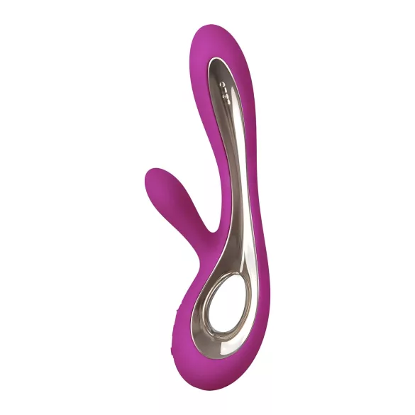 LELO Soraya 2 - ūdensizturīgs vibrators ar klitora stimulatoru violets