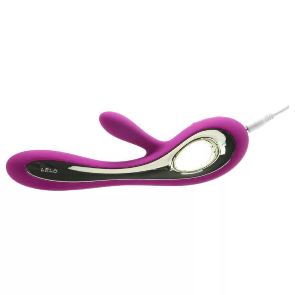 LELO Soraya 2 - ūdensizturīgs vibrators ar klitora stimulatoru violets