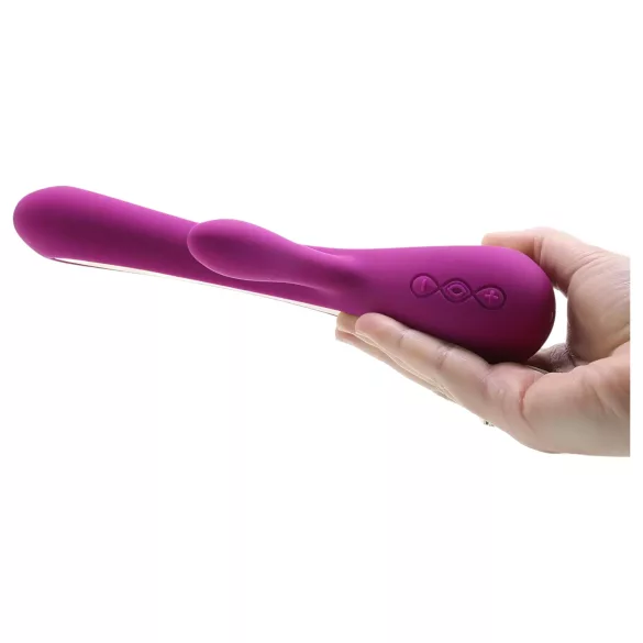 LELO Soraya 2 - ūdensizturīgs vibrators ar klitora stimulatoru violets