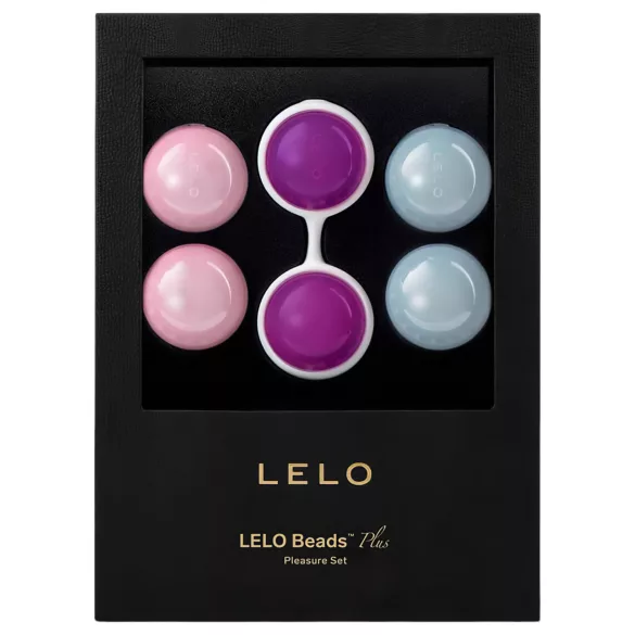 LELO Beads Plus - geišas bumbiņu komplekts ar maināmiem svariem