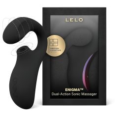   LELO Enigma - akumulatora ūdensizturīgs 2in1 G-punkta vibrators melns