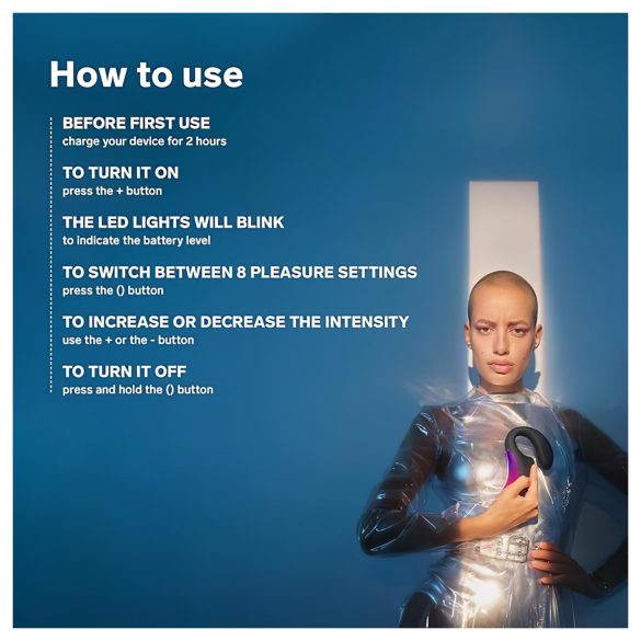 LELO Enigma - akumulatora ūdensizturīgs 2in1 G-punkta vibrators melns