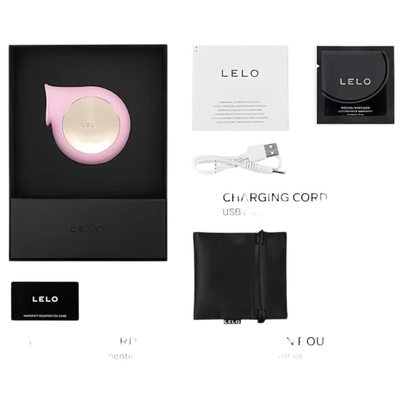 LELO Sila - klitora vibrators, ūdensizturīgs, viļņu stimulācija, rozā