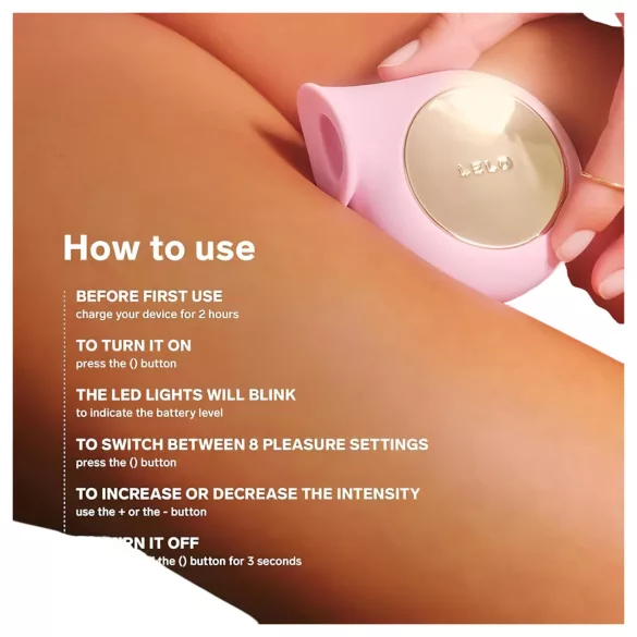 LELO Sila - klitora vibrators, ūdensizturīgs, viļņu stimulācija, rozā