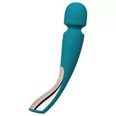 LELO Smart Wand 2 - masāžas vibrators vidējs zilganzaļš
