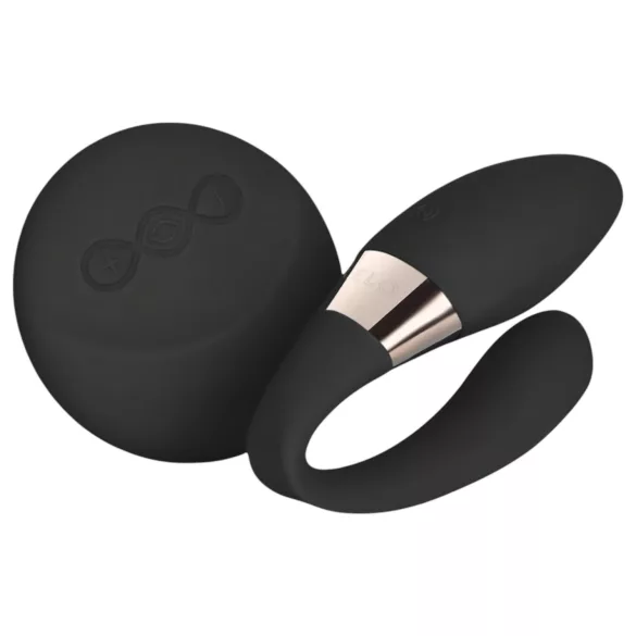 LELO Tiani Duo - pāru vibrators silikona melns
