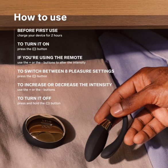 LELO Tiani Duo - pāru vibrators silikona zils