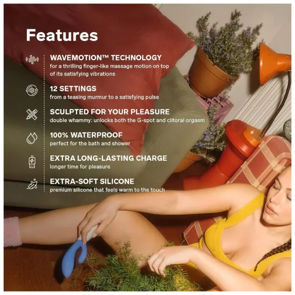 LELO Ina Wave 2 - vibrators, uzlādējams, ūdensizturīgs, lillā