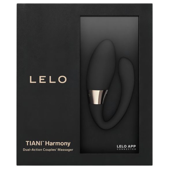 LELO Tiani Harmony - pāru vibrators ar lietotni, uzlādējams, melns
