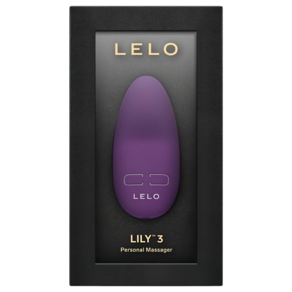 LELO Lily 3 - akumulatoru, ūdensnecaurlaidīgs klitora vibrators (tumši violets)