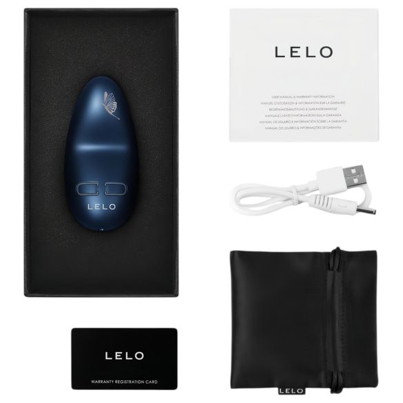 LELO Nea 3 - uzlādējams ūdensizturīgs klitora vibrators zils