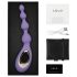 LELO Soraya Beads - uzlād. purpura anālais vibrators, ūdensizturīgs