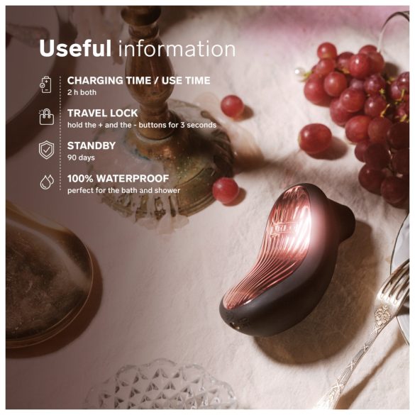 LELO Sona 3 Cruise - klitora stimulators ar viļņu tehnoloģiju melns