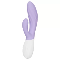   LELO INA Twist - lietotnei pieslēdzams, ar klitora atzaru aprīkots G-punkta vibrators (violets)
