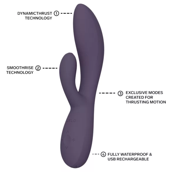 LELO - INA Thrust stumjošais truša vibrators (violets)
