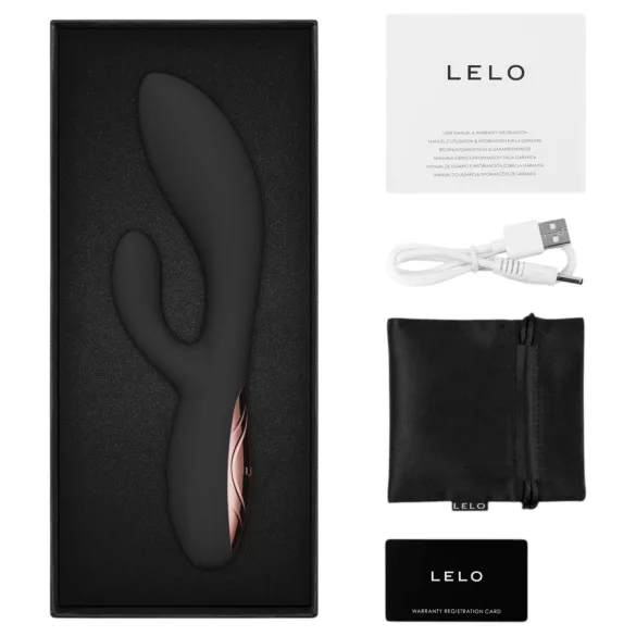 LELO - INA Thrust stumšanas tipa truša vibrators (melns)