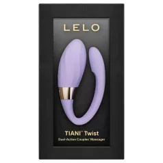   LELO Tiani Twist - lietotnes vadāms pāru vibrators (violets)