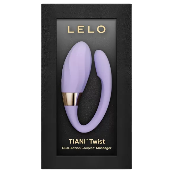 LELO Tiani Twist - gudrais pāru vibrators (violets)