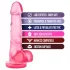B Yours dildo ar sēkklādēm 18cm rozā