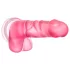 B Yours dildo ar sēkklādēm 18cm rozā
