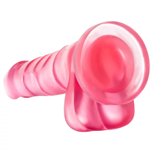B Yours dildo ar sēkklādēm 18cm rozā