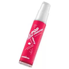   Crushious ZZ POP - ēdams šķidrs vibrators, ķirsis (10 ml)