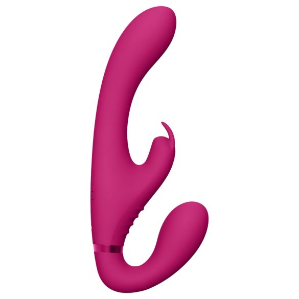 Vive Suki - uzliekams vibrators bez siksniņas (rozā)
