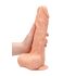 RealRock Dong 10 - reālistisks dildo ar virssmām (25cm) - dabīgs