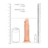 RealRock dildo realistisks 17 cm dabīga krāsa