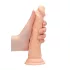 RealRock dildo realistisks 17 cm dabīga krāsa