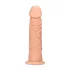 RealRock dildo ar realistisku izskatu 25cm, naturāls