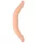 RealRock dubultais dildo 36cm, naturāls