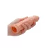 RealRock dzimumlocekļa uzmava 17 cm naturāls