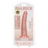 RealRock Slim - dabīgs dildo - 15,5 cm (dabīgs)