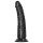 RealRock Slim reāls dildo - 15,5cm (melns)