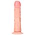 RealRock - reālistisks dildo ar piesūcekni - 15,5cm (dabīgs)