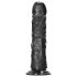 RealRock - piesūcekņa reālistisks dildo - 15,5cm (melns)