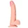 RealRock - reālistisks dildo ar piesūcekni 15,5 cm naturāls