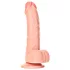 RealRock - reālistisks dildo ar piesūcekni 15,5 cm naturāls