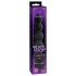 Black Magic 7 - anālais vibrators ar 5 lodītēm, stingrs, melns