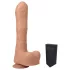 Doc Johnson mini bīdāmais vibrators ar tālvadību, naturāls