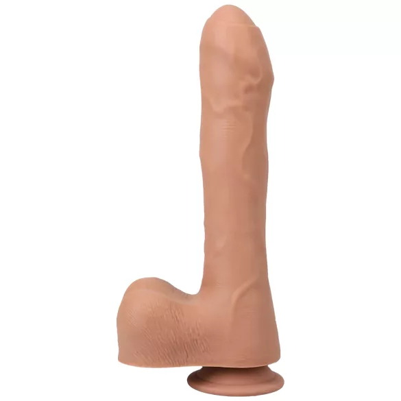Doc Johnson mini bīdāmais vibrators ar tālvadību, naturāls