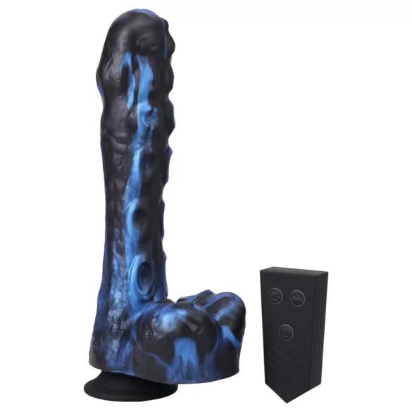 Doc Johnson mini šūpulis vibrators ar vadību, zils