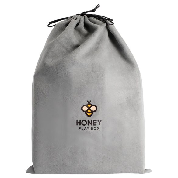 Honey Play Box Albus - vīriešu masturbators ar pulsāciju un vibrāciju balts