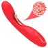 Bestoy - mēles formas G-punkta vibrators (sarkans)