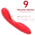 Bestoy - mēles formas G-punkta vibrators (sarkans)