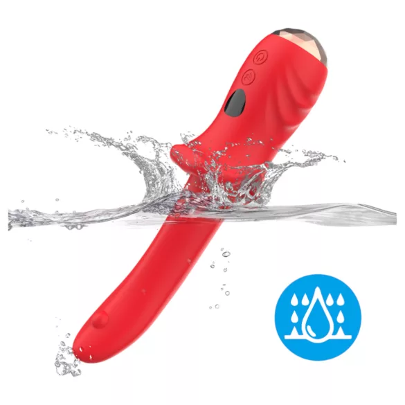 Bestoy - ūdensizturīgs G-punkta vibrators sarkans