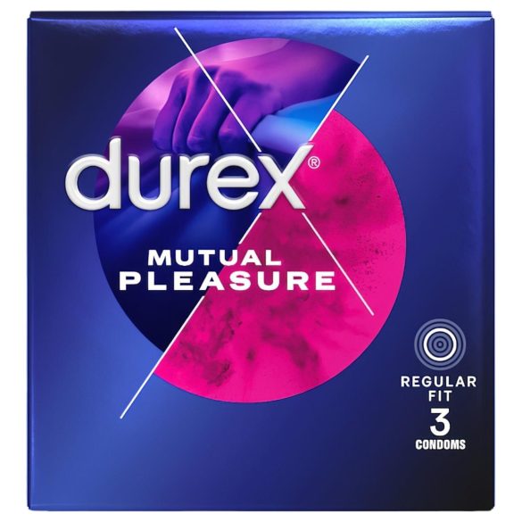 Durex Mutual Pleasure - kavējošais prezervatīvs (3 gab.)